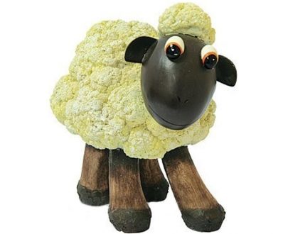 Садовая фигура Капустная овечка, 26х36 см.