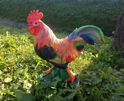 Садовая фигура Петух, 45 см.