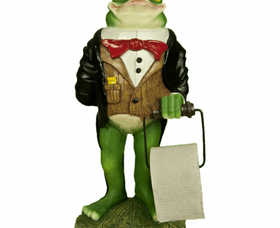 Держатель для туалетной бумаги Лягушка, 49х26 см.