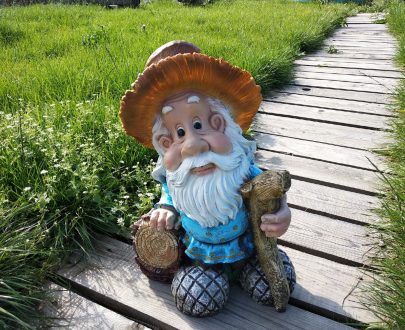 Садовая фигура из сказки Домовёнок 46х50 см.