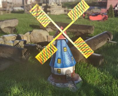 Декоративная Мельница большая, 120х65 см.