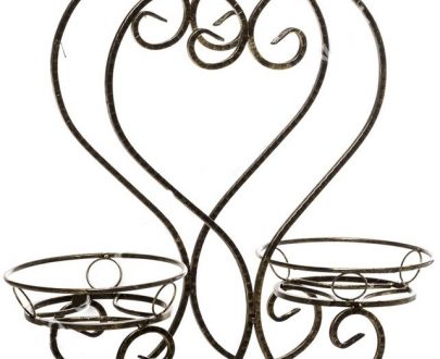 Подставка для цветов кованая арт. 21071, 28х73х73 см.