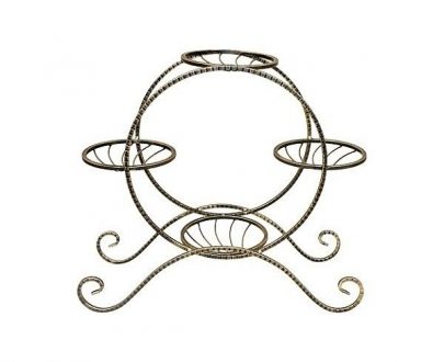 Подставка для цветов кованая арт. 21069, 24х62х75 см.