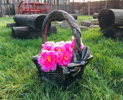 Античное кашпо №1, 55х40 см.