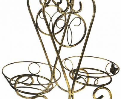 Подставка для цветов кованая арт. 21038, 25х60х56 см.