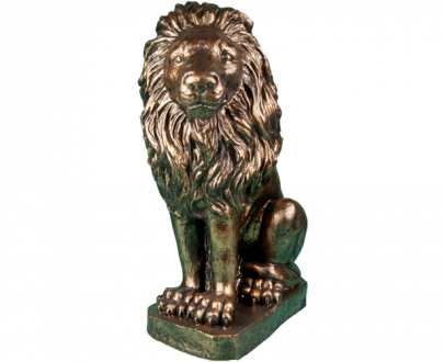 Античная скульптура Лев №2 бронза, 53х26 см