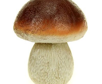 Садовая фигура Боровик красный маленький, 13х11 см.