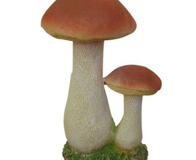 Садовая фигура Подберезовик пара, 26х18 см.