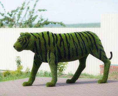 Топиарная фигура Тигр, 130x50x220 см