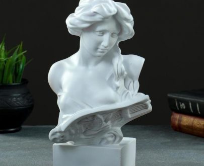 Ваза "Нимфа с кифарой" 30х17х13 см