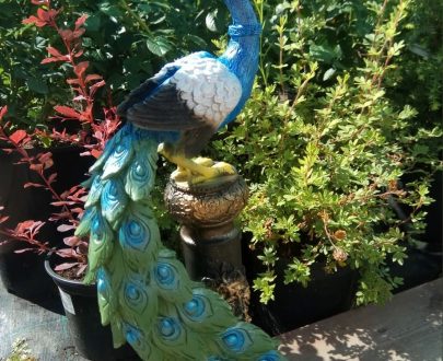 Садовая фигура Павлин, 45х20х12 см.