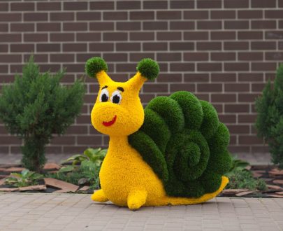 Топиарная фигура Улитка, 90x45x90 см