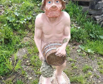 Садовая фигура Банщик 110х45 см