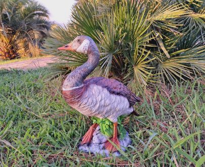 Садовая фигура Гусь, 50х45 см.