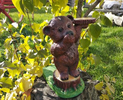 Держатель для туалетной бумаги Медведь, 32х27 см.