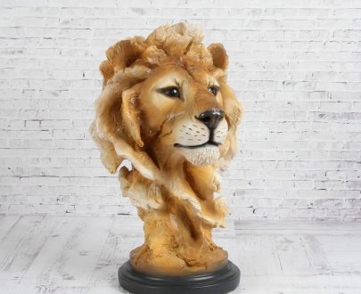 Скульптура Голова льва 41х28 см
