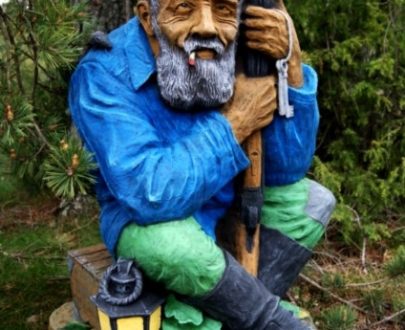 Скульптура Сторож 100х80х60 см