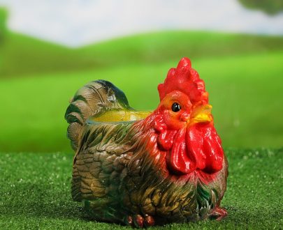 Зоокашпо  Петух 19х25 см