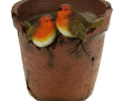 Кашпо Птички на горшочке 22х20 см