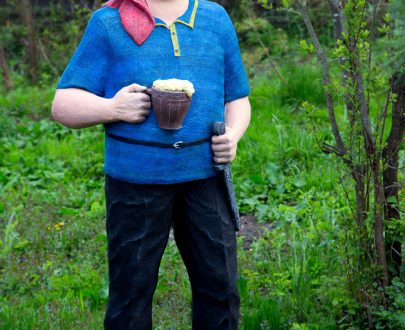 Скульптура Бывалый 170х70х60 см.