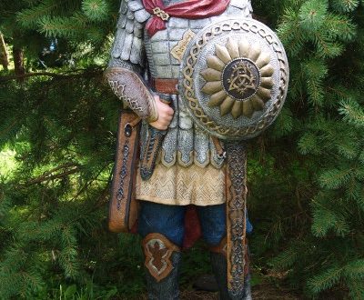 Скульптура Ратник 165х80х60 см