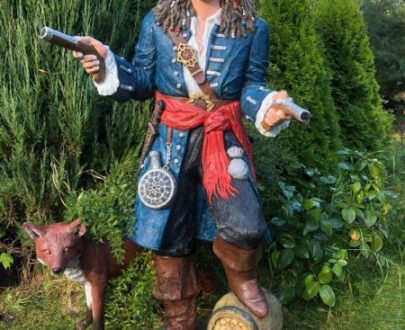 Скульптура Пират 165х75х65 см