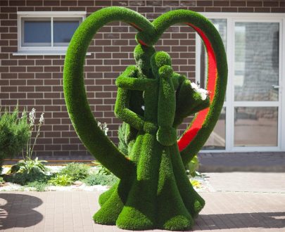 Топиари Влюбленные 240x180x190 см