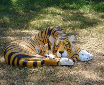 Крышка на люк Тигры 65х95 см