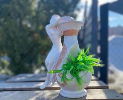 Кашпо-ваза Девушка с Амфорой 35х19 см