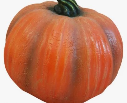 Садовая фигура Тыква маленькая 23х13 см