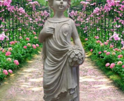 Античная скульптура богиня  воды - Дана 84х29 см