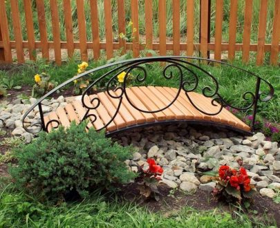 Садовый мостик 60х100х70 см