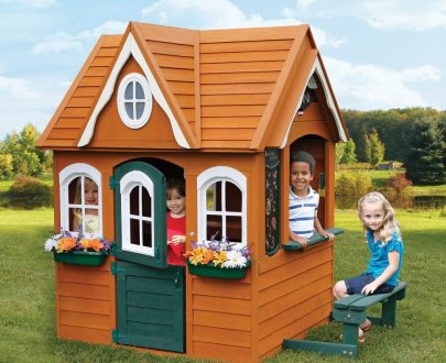 Садовый летний домик из дерева 1.8х1.4 м