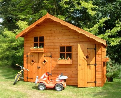Садовый летний домик из дерева 255х300х185 см