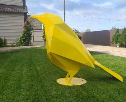 Полигональная фигура Птица 50х100х150 см