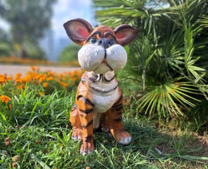 Садовая фигура Прикольный пёс 60х32х45 см