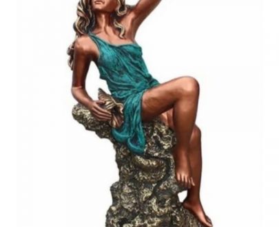 Cкульптура Девушка с ракушкой 101х49х41 см