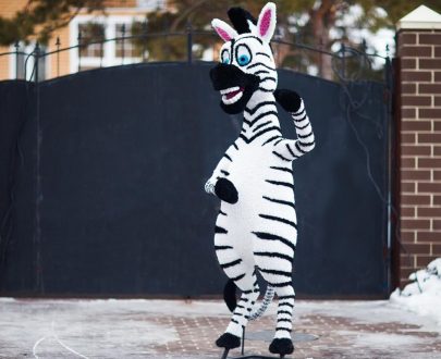 Топиари зебра 200x135 см