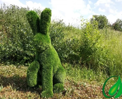 Топиари Заяц сидит 110х70х45 см