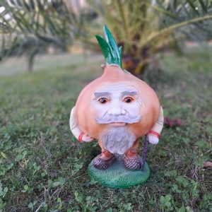 Садовая фигура Лук с палочкой 55х32 см