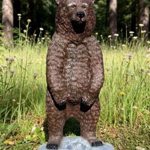 Садовая фигура Медведь большой стоящий 103х56х53 см