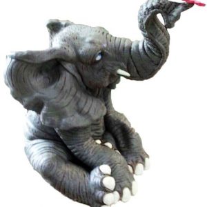 Садовая фигура Слон сидит, 82 см.