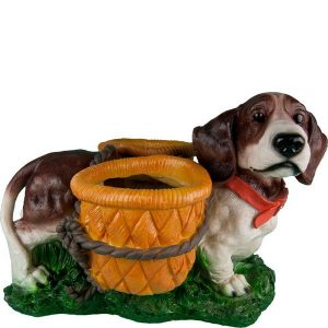 Кашпо Собака с корзинами