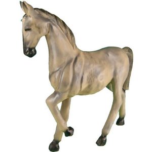 Садовая фигура Жеребенок серый, 94х86 см.