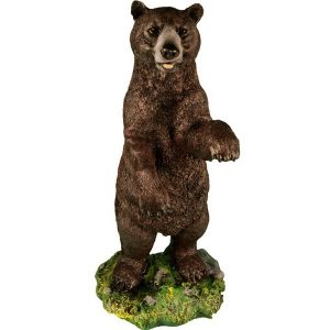 Садовая фигура Медведь стоячий, 50х25 см.