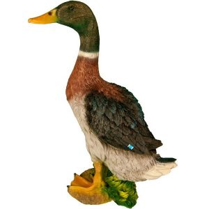 Садовая фигура Селезень стоячий, 40х28 см.