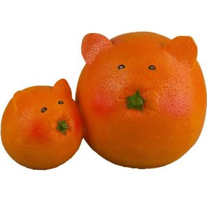 Садовая фигура Апельсиновые котята 27х18 см