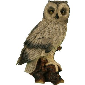 Садовая фигура Сова средняя, 30х16 см.