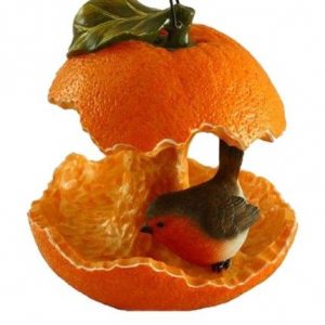 Кормушка для птиц Апельсин, 16х16 см.