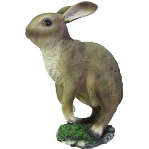 Садовая фигура Заяц в траве, 29х24 см.